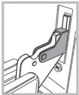 INDESIT I6VMC6A(W)GR - Rimozione e inserimento della porta del forno: - 1