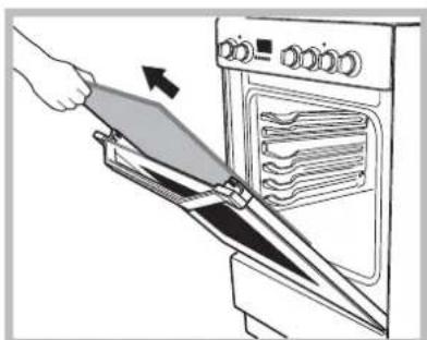 INDESIT I6VMC6A(W)GR - Rimozione e inserimento della porta del forno: - 4