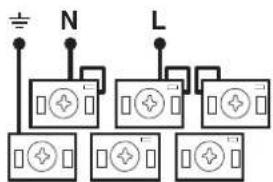 INDESIT I6VMC6A(W)GR - Инсталиране на захранващия кабел - 2