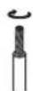 DENON DT1 - Connexion des cables d'enceinte - 1