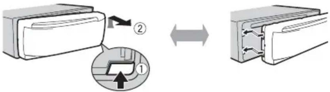 PIONEER DEHS510BT - Detach Attach - 1