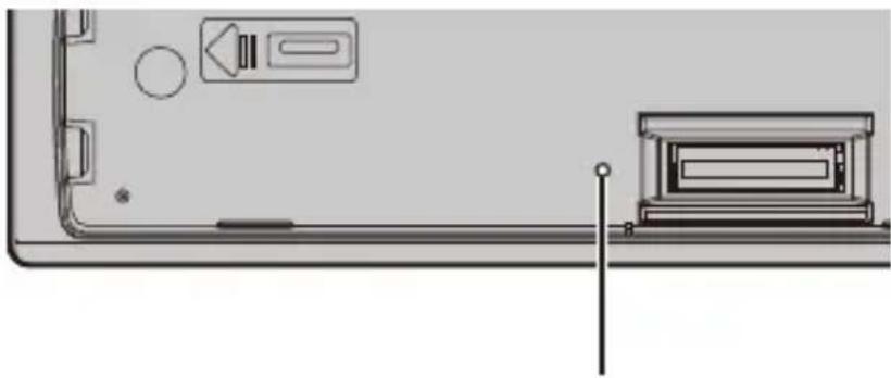 PIONEER DEHS510BT - Reiniciar el microprocesador - 1