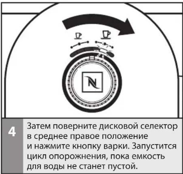 KITCHENAID Nespresso & Aeroccino 5KES0504 - Опорожнение эспрессо-машины - 4