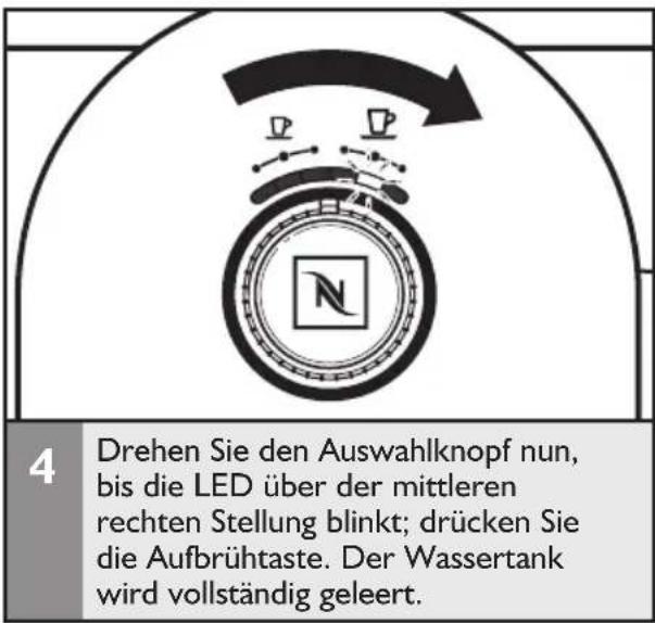 KITCHENAID Nespresso & Aeroccino 5KES0504 - Leeren der Espressomaschine - 4