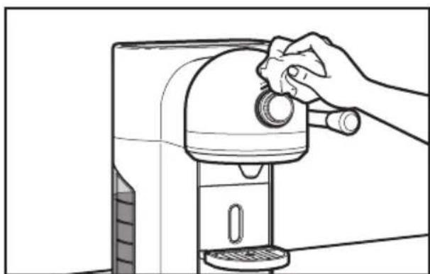 KITCHENAID Nespresso & Aeroccino 5KES0504 - Nettoyage de la machine à espresso - 4