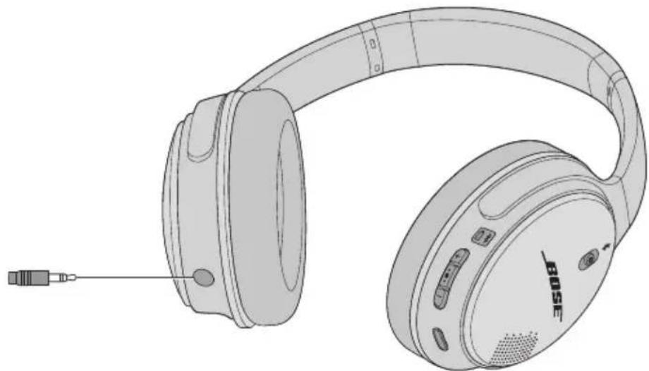 BOSE SoundLink aroundear wireless II - Varaäänijohdon käytäminen - 1