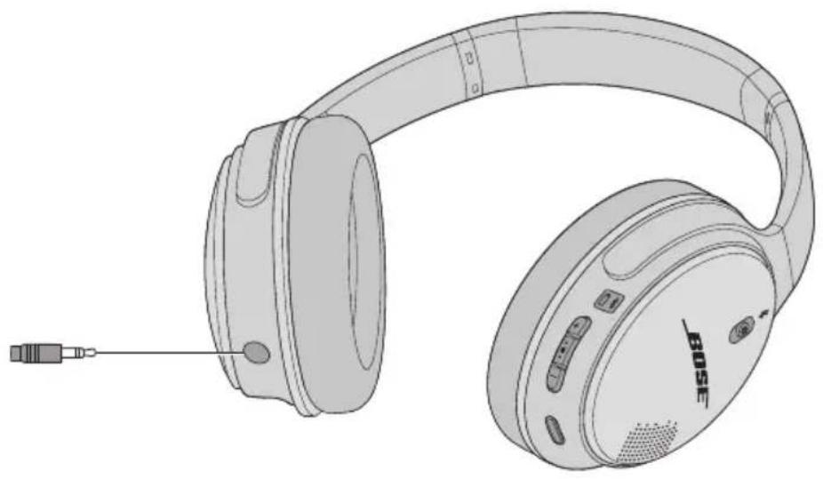 BOSE SoundLink aroundear wireless II - 使用備用音訊線繡 - 1