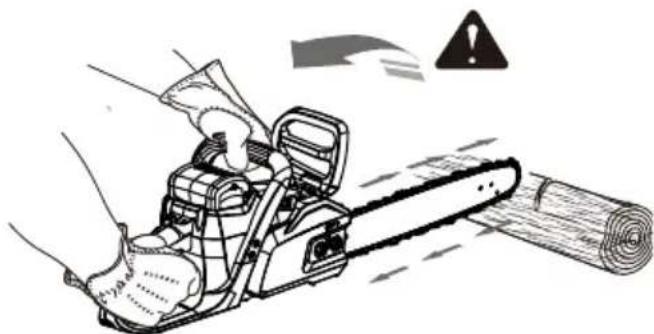 MCCULLOCH Li 40CS - CAUSES AND OPERATOR PREVENTION OF KICKBACK: - 1
