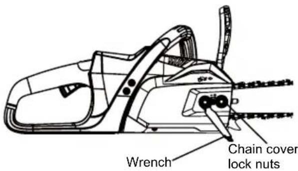 MCCULLOCH Li 40CS - REPLACING THE BAR AND CHAIN - 1