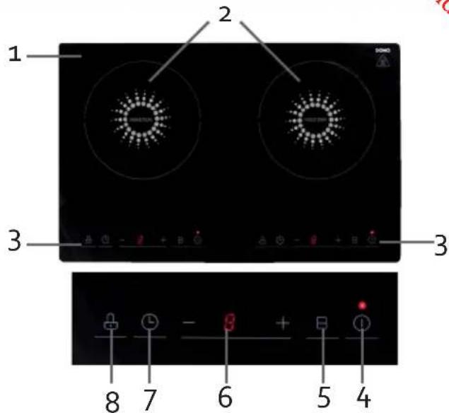 DOMO DO326IP - PIEZAS - 1