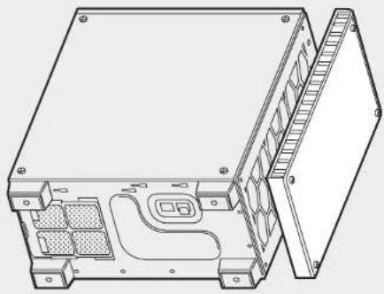 CORSAIR Crystal 460X RGB - Enlever le panneau avant - 1