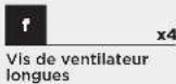CORSAIR Crystal 460X RGB - Contenu du kit d'accessoires - 12