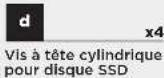 CORSAIR Crystal 460X RGB - Contenu du kit d'accessoires - 8