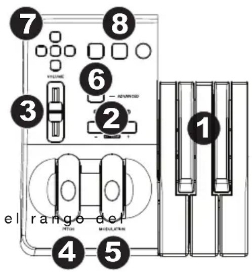 M-AUDIO Keystation 49 MK3 - Panel superior - 1