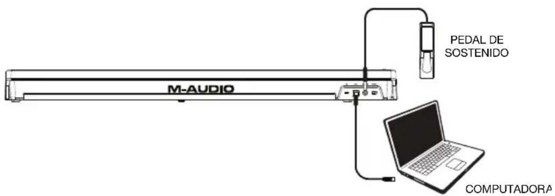 M-AUDIO Keystation 49 MK3 - Instalación - 1