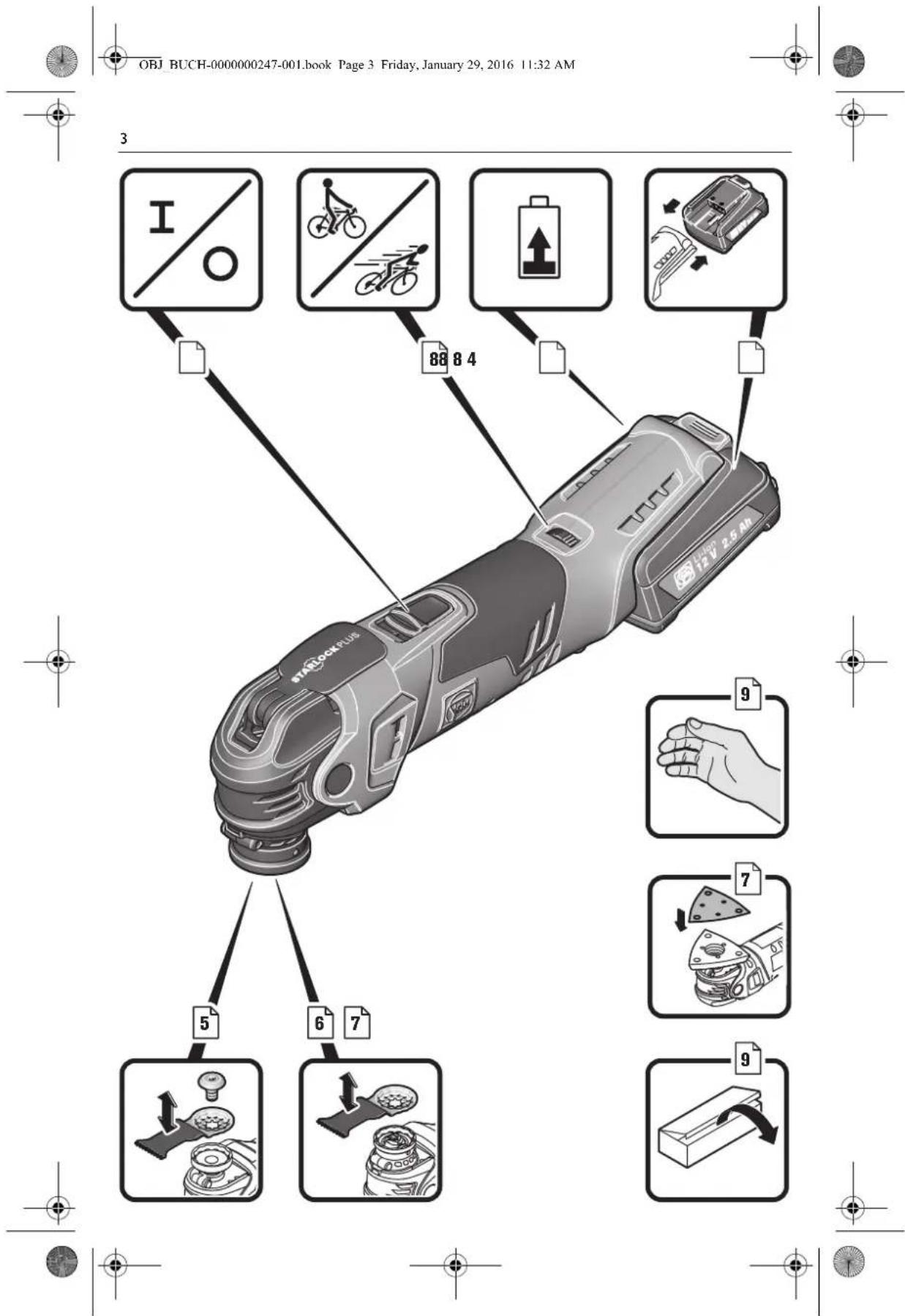 Fein Accu MultiTalent QuickStart AFMT12QSL - B12A - 5