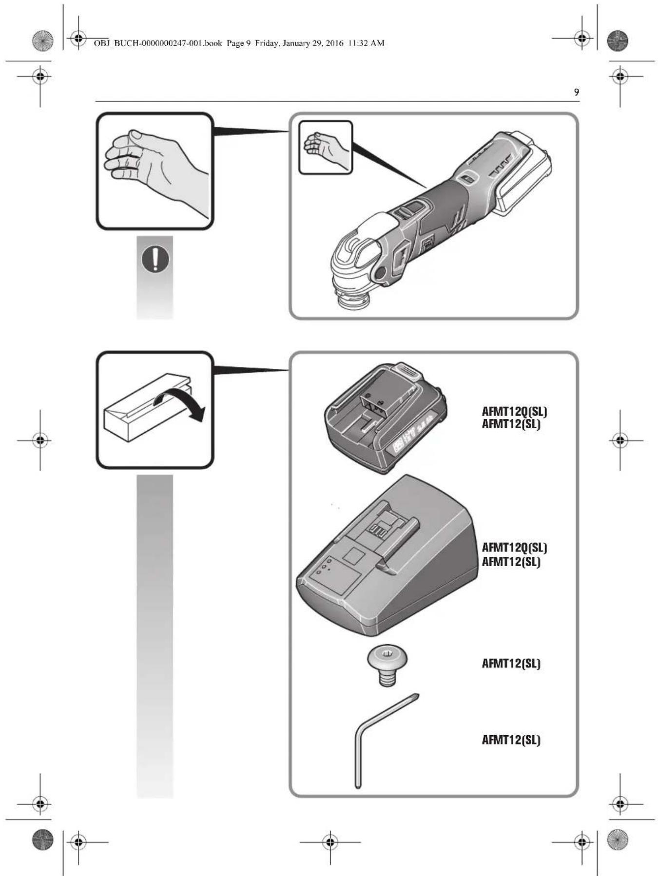Fein Accu MultiTalent QuickStart AFMT12QSL - B12A - 11