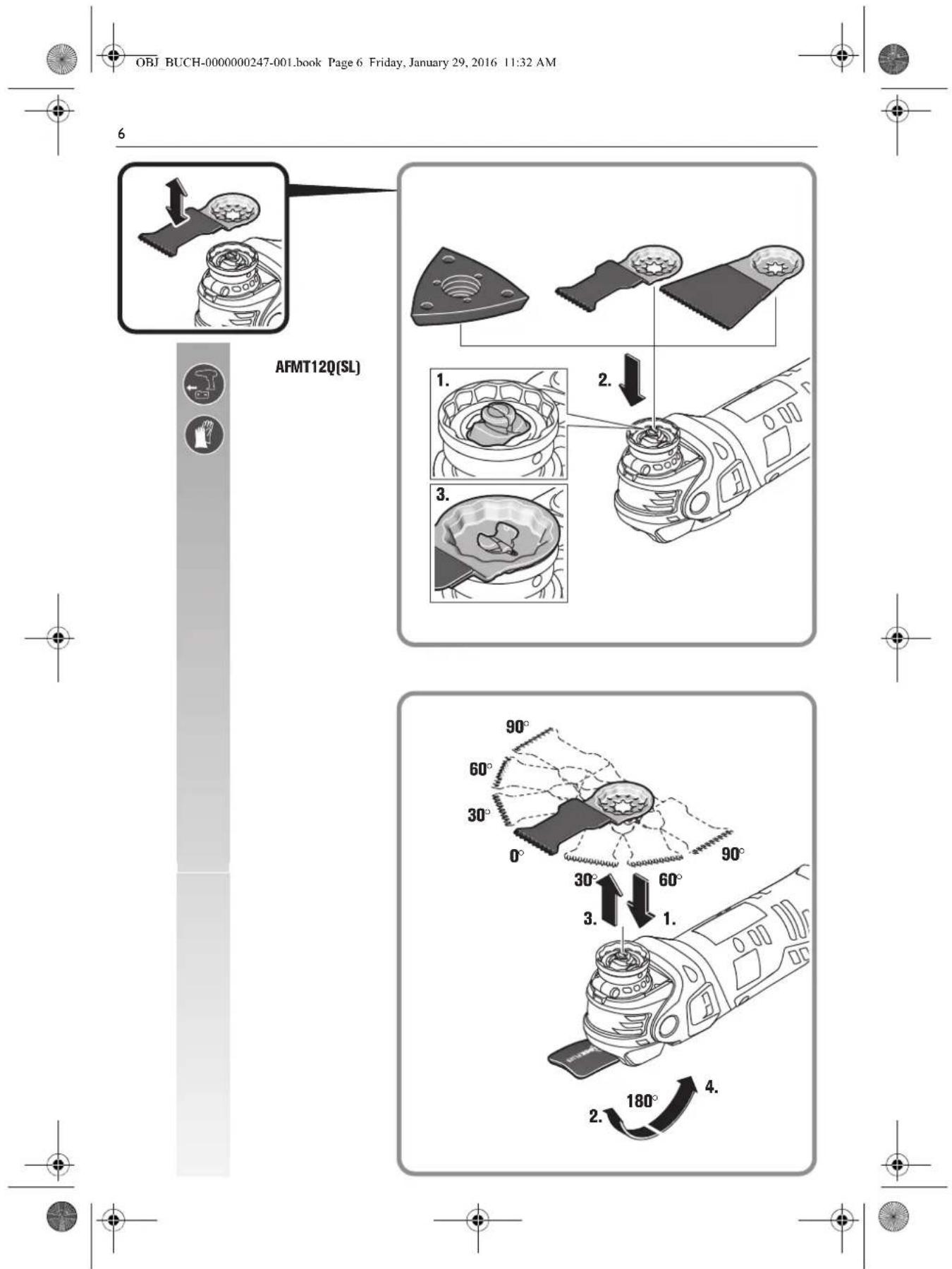 Fein Accu MultiTalent QuickStart AFMT12QSL - B12A - 8