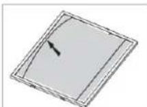 BOMANN DU 623.3 - Mounting below the wall unit - 2
