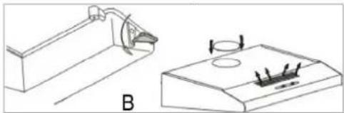 BOMANN DU 623.3 - B: Recirculation mode (Indoor air ventilation) - 1