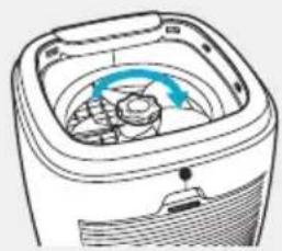 Winix AW600 - Nettoyer les pièces internes et le ventilateur - 2