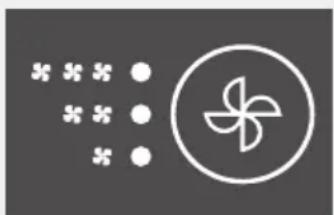 Winix AW600 - Régler la vitesse de ventilation - 1