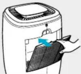 Winix AW600 - Het luchtinlaatrooster aan de achterkant schoonmaken - 2