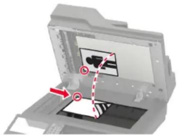 LEXMARK XC8160dte - Vitre du scanner - 1