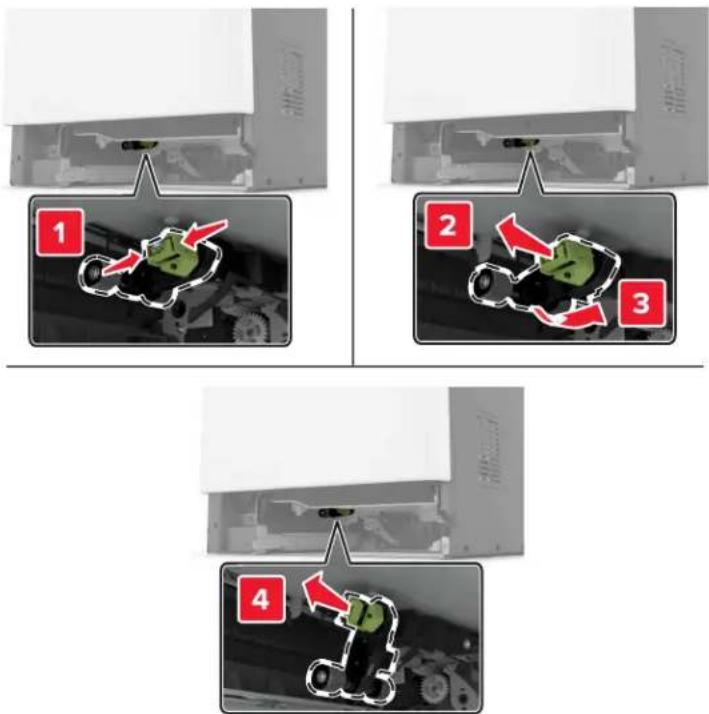 LEXMARK XC8160dte - Remplacement du rouleau de saisie - 2