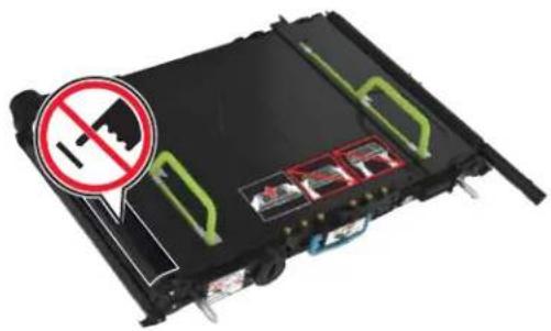 LEXMARK XC8160dte - Remplacement de la courroie de transfert - 4