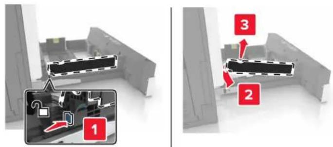 LEXMARK XC8160dte - Remplacement du bloc séparateur - 2