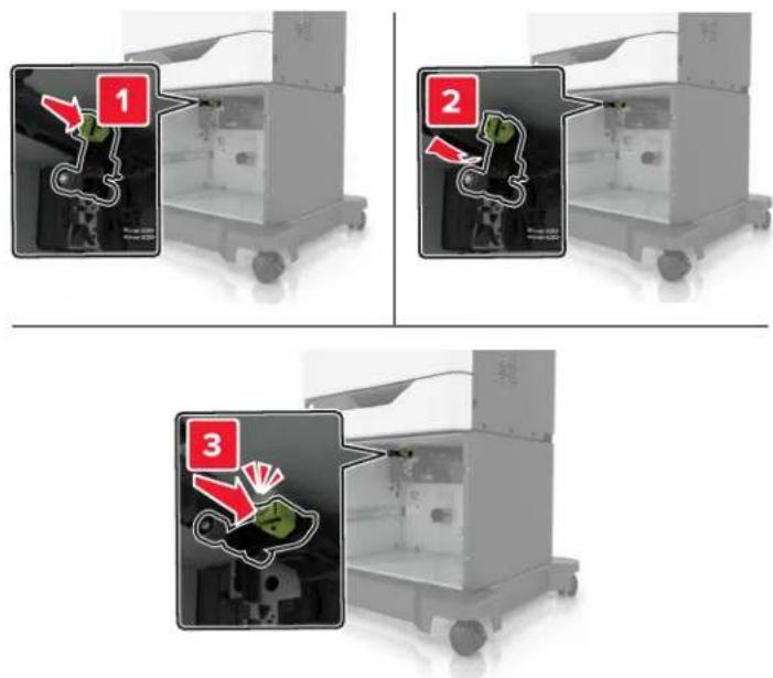 LEXMARK XC8160dte - Remplacement du rouleau de saisie du tiroir de 2 200 feuilles - 3