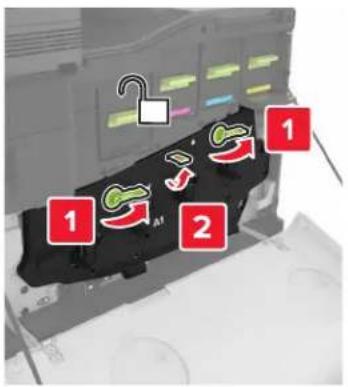 LEXMARK XC8160dte - Remplacement de la courroie de transfert - 3