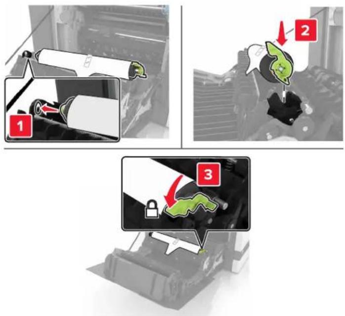 LEXMARK XC8160dte - Remplacement du rouleau de transfert - 3