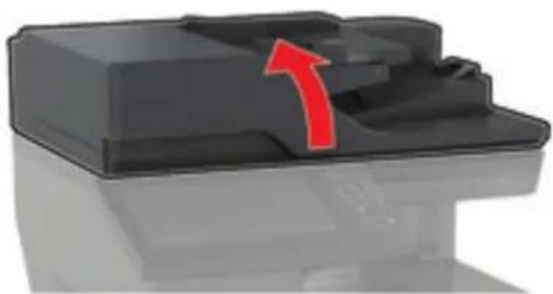 LEXMARK XC8160dte - Nettoyage du scanner - 1