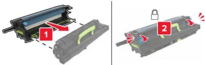 LEXMARK XC8160dte - Remplacement d'un photoconducteur - 5