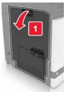 LEXMARK XC8160dte - Bourrage papier dans le réceptacle standard - 2