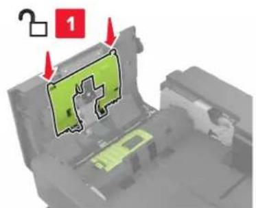 LEXMARK XC8160dte - Remplacement du rouleau de saisie du DAA - 2