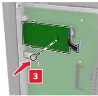 LEXMARK XC8160dte - Installation d'un port de solutions interne - 4