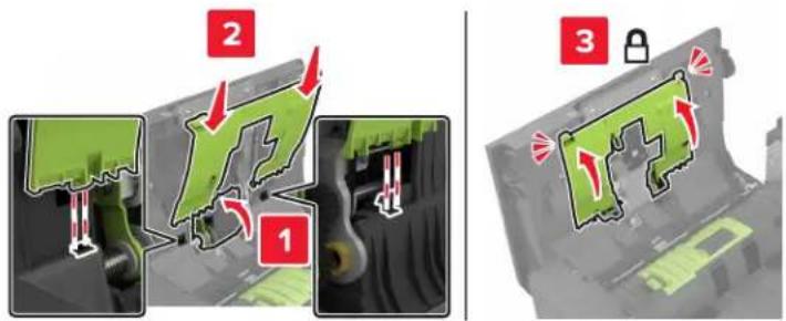 LEXMARK XC8160dte - Remplacement du rouleau d'alimentation du DAA - 5