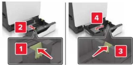 LEXMARK XC8160dte - Chargement des tiroirs - 3