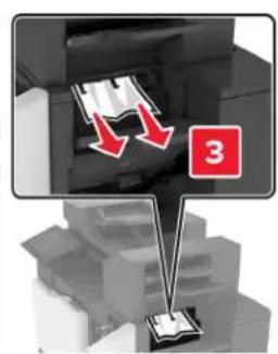 LEXMARK XC8160dte - Bourrage papier derrière la porte J - 3