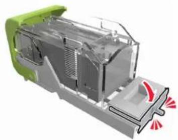 LEXMARK XC8160dte - Bourrage d'agrafes derrière la porte J - 4