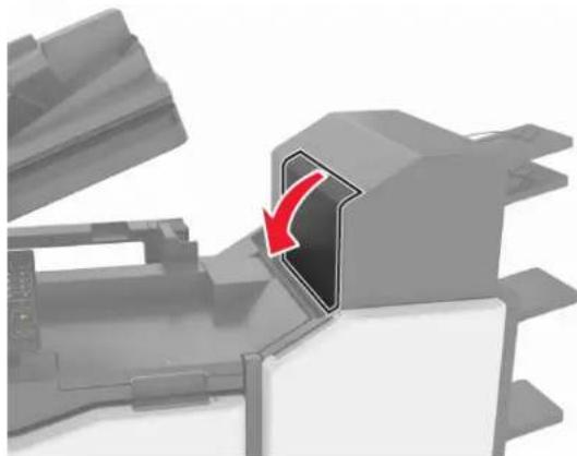 LEXMARK XC8160dte - Bourrage papier derrière la porte L - 1