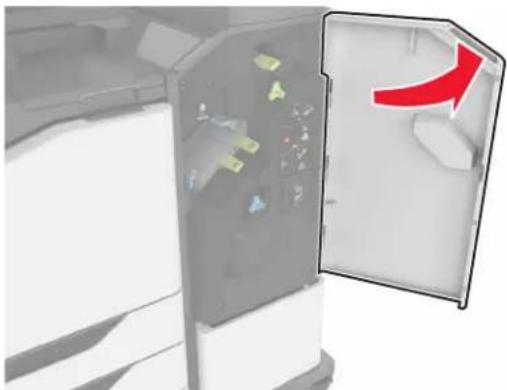 LEXMARK XC8160dte - Vidage de la boîte perforatrice - 1