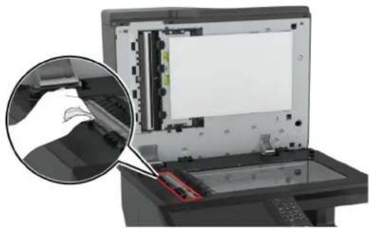 LEXMARK XC8160dte - Nettoyage du scanner - 2