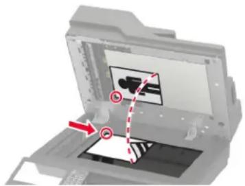 LEXMARK XC8160dte - Vitre du scanner - 1