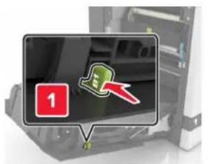 LEXMARK XC8160dte - Bourrage papier dans l'unité d'impression recto verso - 4