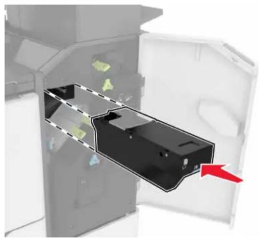 LEXMARK XC8160dte - Vidage de la boîte perforatrice - 3