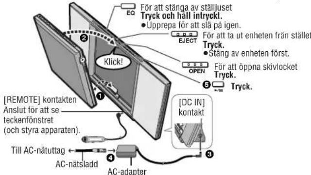 PANASONIC SLJ900 - Att lyssna via hogtalarna - 1